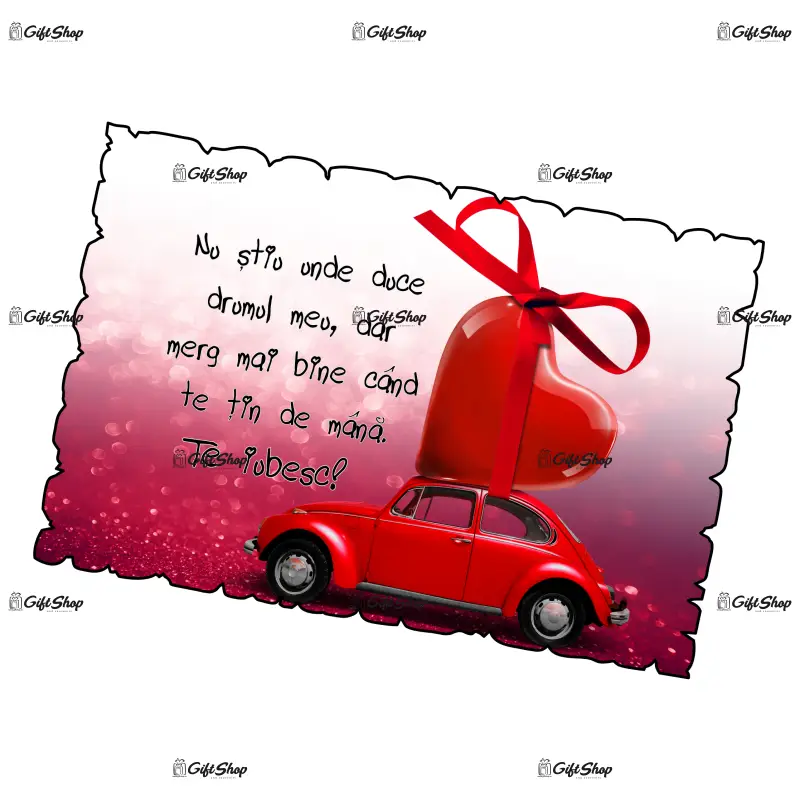 Nu stiu unde duce drumul meu, magnet frigider mgs052